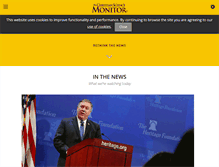 Tablet Screenshot of csmonitor.com